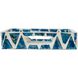 Triangle Blue/White Tray