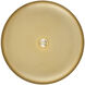 Sadie 1 Light 24 inch Lacquered Brass Chandelier Ceiling Light in Lacquered Brass with Light Taupe