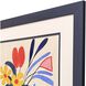 Matisse Bouquet Blue and Yellow and Red and Multi Framed Art, Propac