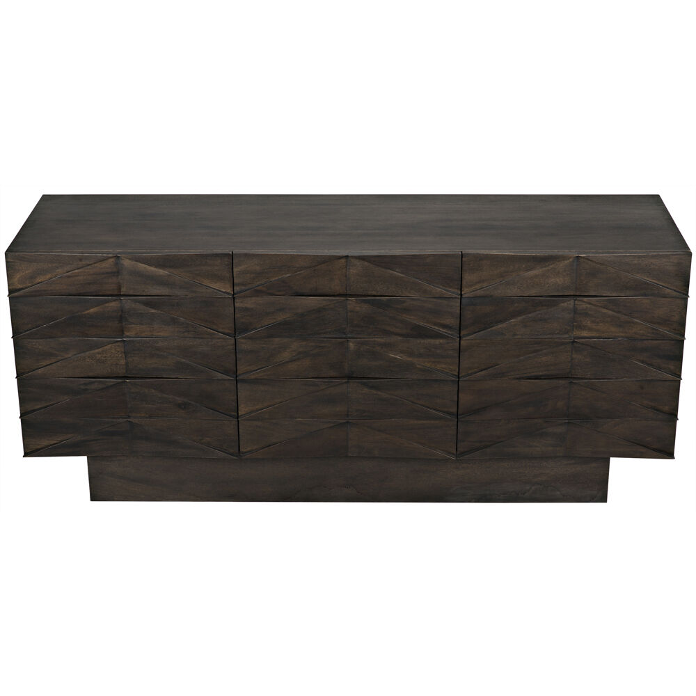 Drake 75 X 22 inch Ebony Walnut Sideboard