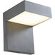 Yoga LED 6.3 inch Matte Black Wall Sconce Wall Light