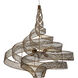 Flow 8 Light 36 inch Hammered Ore Pendant Ceiling Light