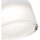 Balto III LED 5.38 inch White Outdoor Flush Mount, dweLED