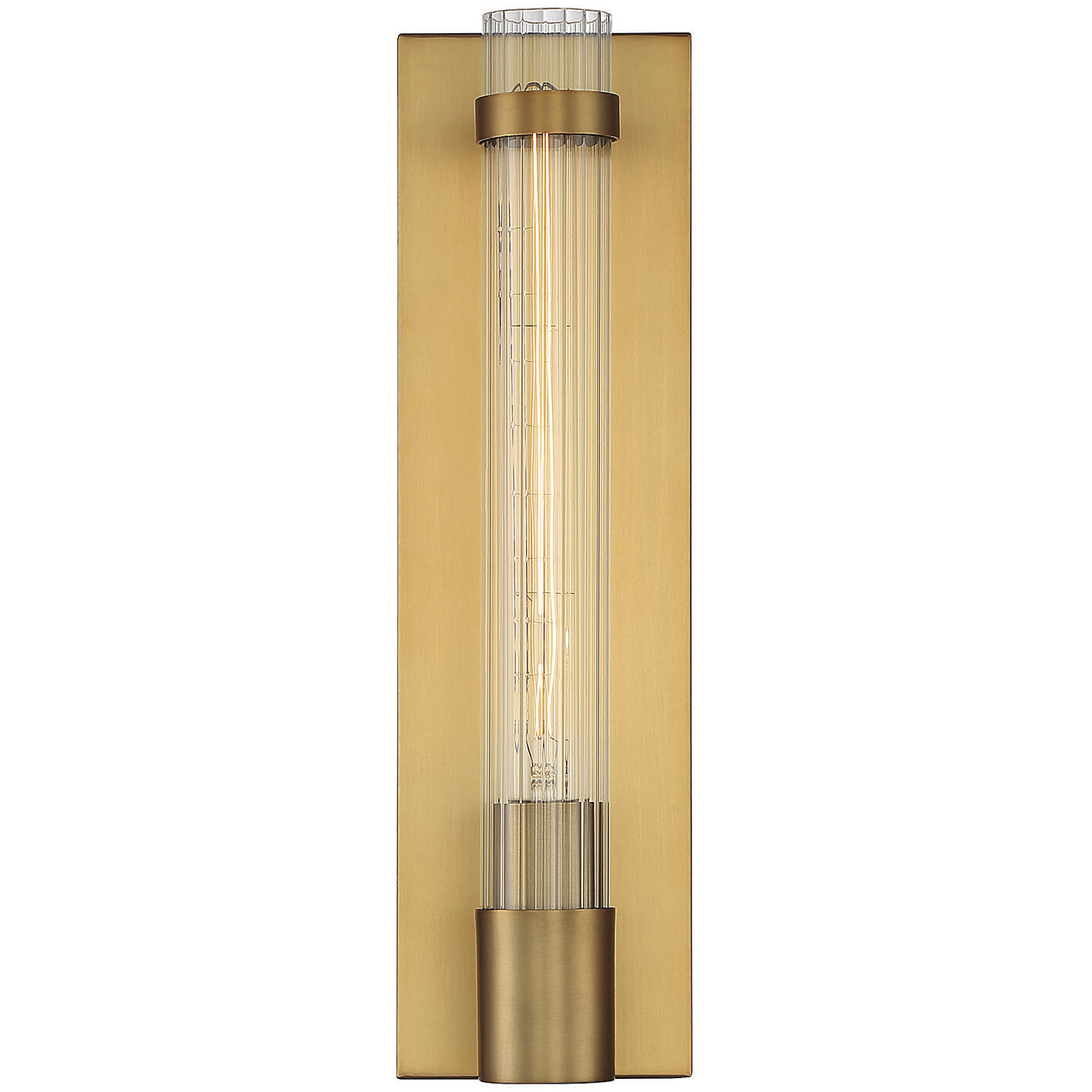 Willmar 1 Light 4.5 inch Warm Brass ADA Wall Sconce Wall Light, Essentials