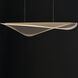 Manta LED 47 inch Gold Linear Pendant Ceiling Light