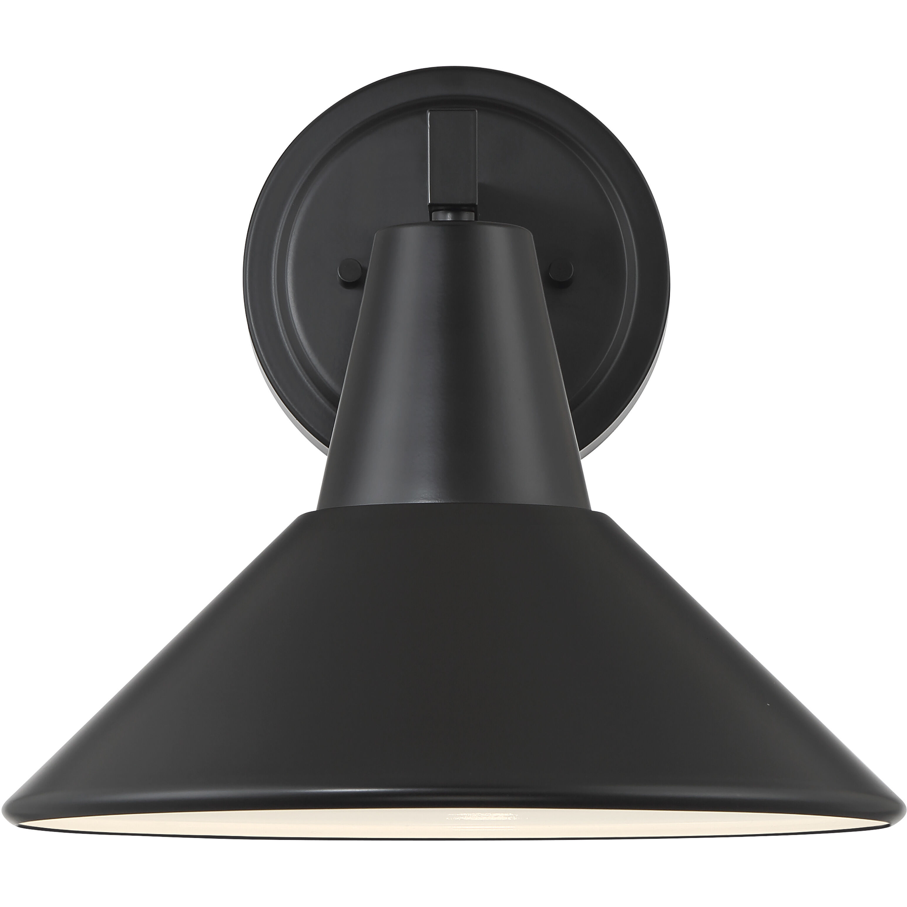 Bay Crest 1 Light 9 inch Coal Outdoor Wall Mount, Great Outdoors