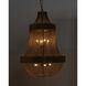 Pavilion 8 Light 25 inch Antique Brass Chandelier Ceiling Light