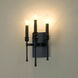Landon 3 Light 7.5 inch Matte Black Wall Sconce Wall Light