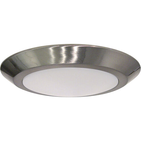 Brentwood 120.00 LED 9.84 inch Brushed Nickel Disk Light