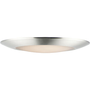 Diverse LED 13 inch Satin Nickel Flush Mount Ceiling Light