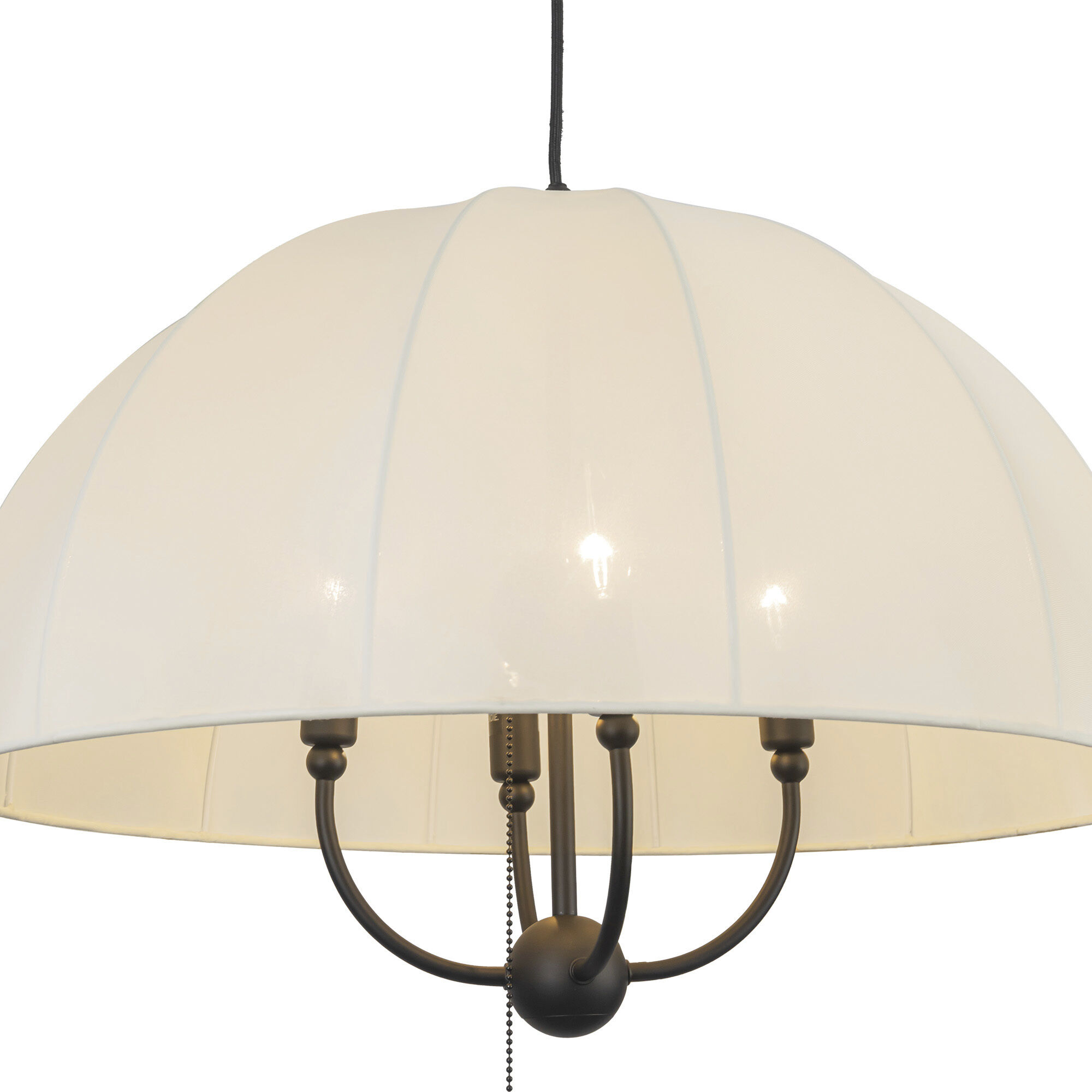 Alora Mood Crosby Pendant Ceiling Light in Matte Black
