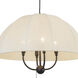 Alora Mood Crosby Pendant Ceiling Light in Matte Black