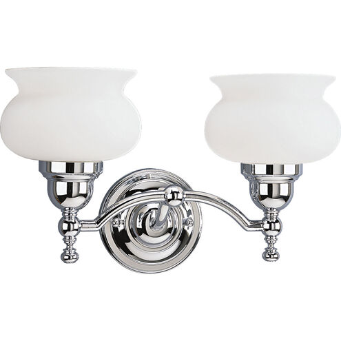 Lawford 2 Light 15 inch Polished Chrome Bath Vanity Wall Light