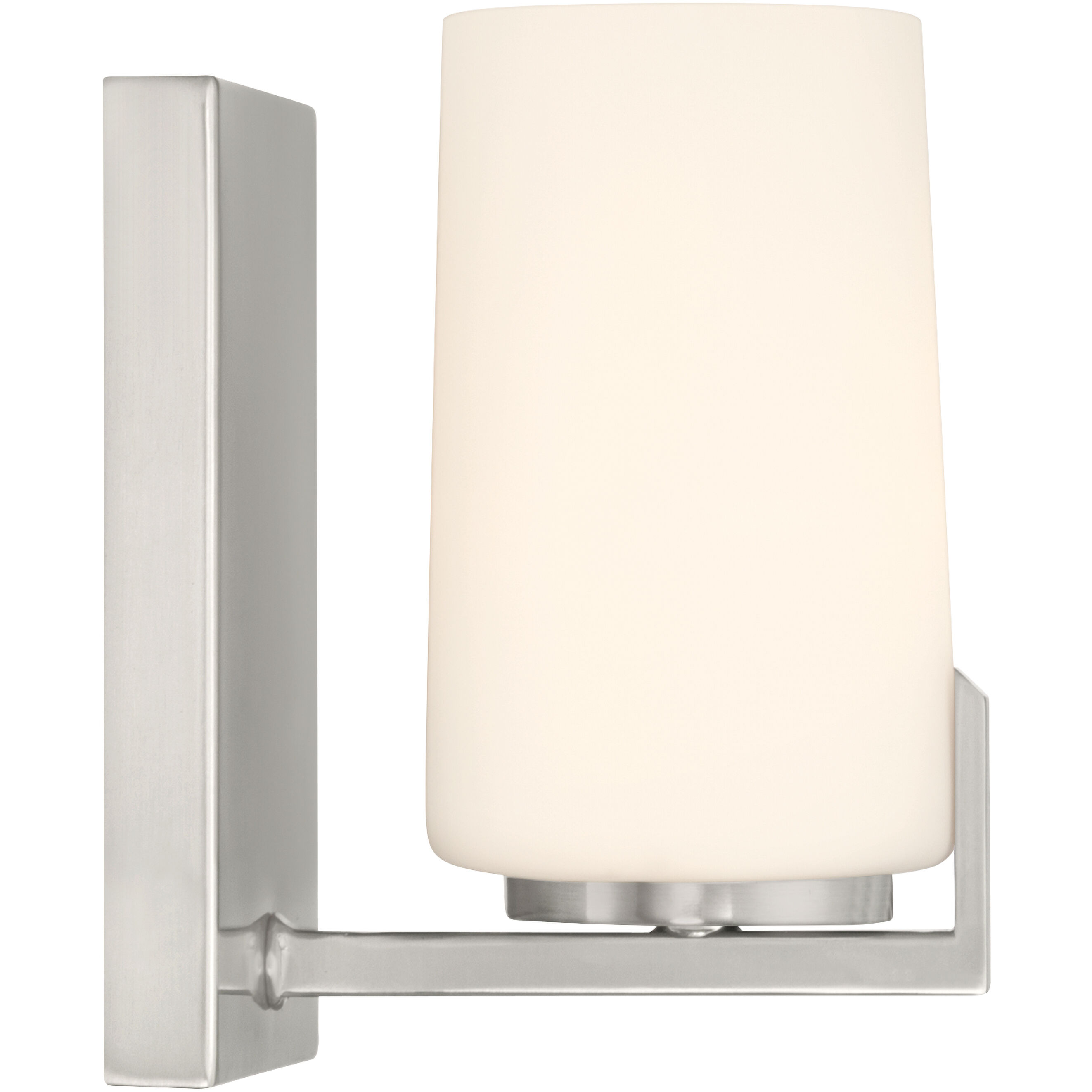 Mirelle 1 Light 6 inch Brushed Nickel Bath Sconce Wall Light