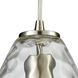 Lagoon 1 Light 6 inch Satin Nickel Pendant Ceiling Light