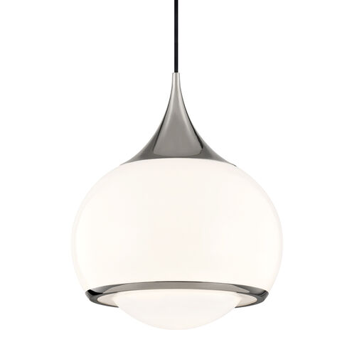 Reese 1 Light 14 inch Polished Nickel Pendant Ceiling Light