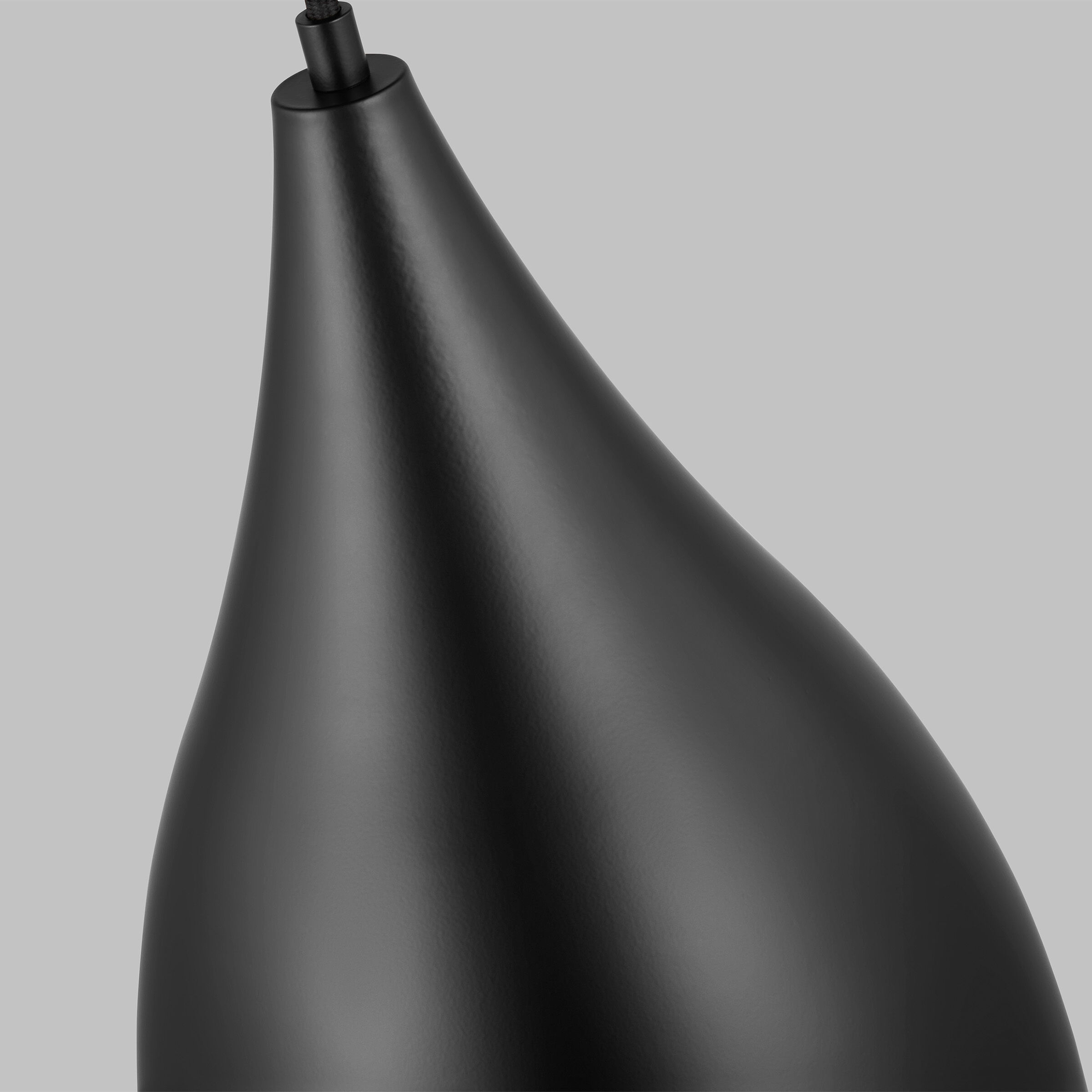 Oden 1 Light 9 inch Midnight Black Pendant Ceiling Light