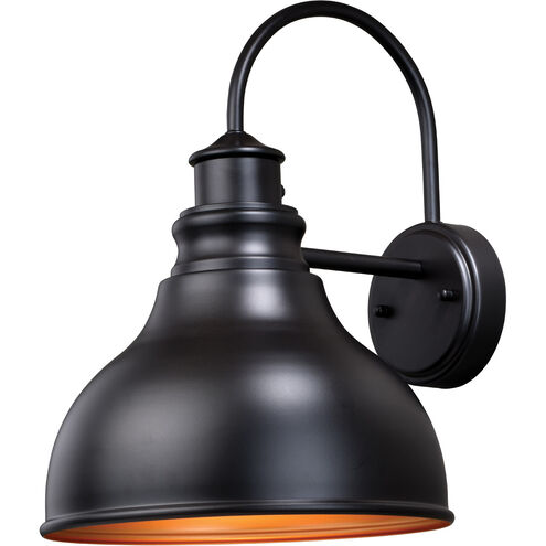 Delano LED 15 inch Oil Burnished Bronze and Light Gold Outdoor Wall