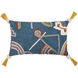 Mystic 22 inch Blue Pillow Kit in 14 x 22, Lumbar
