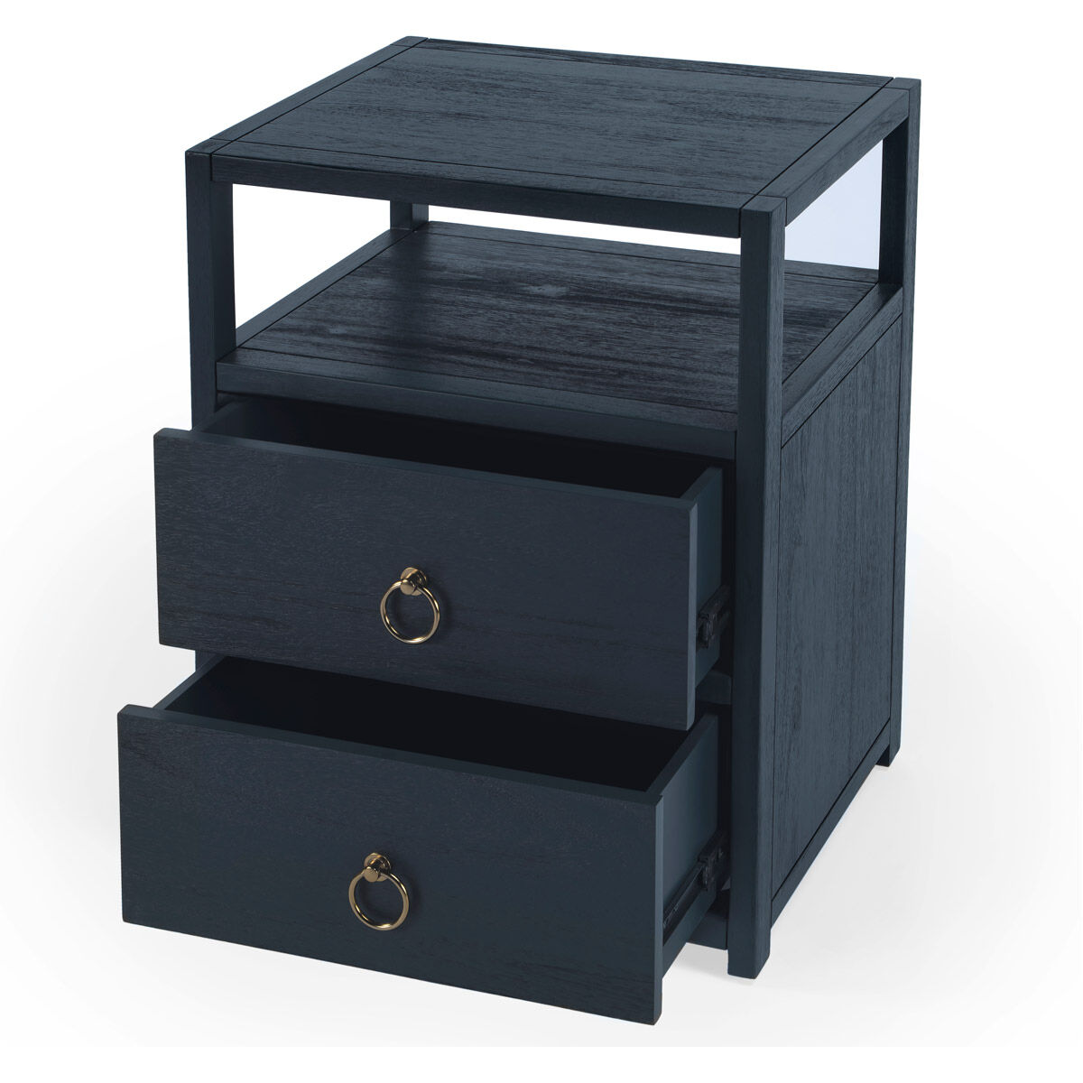 Lark Nightstand in Navy Blue