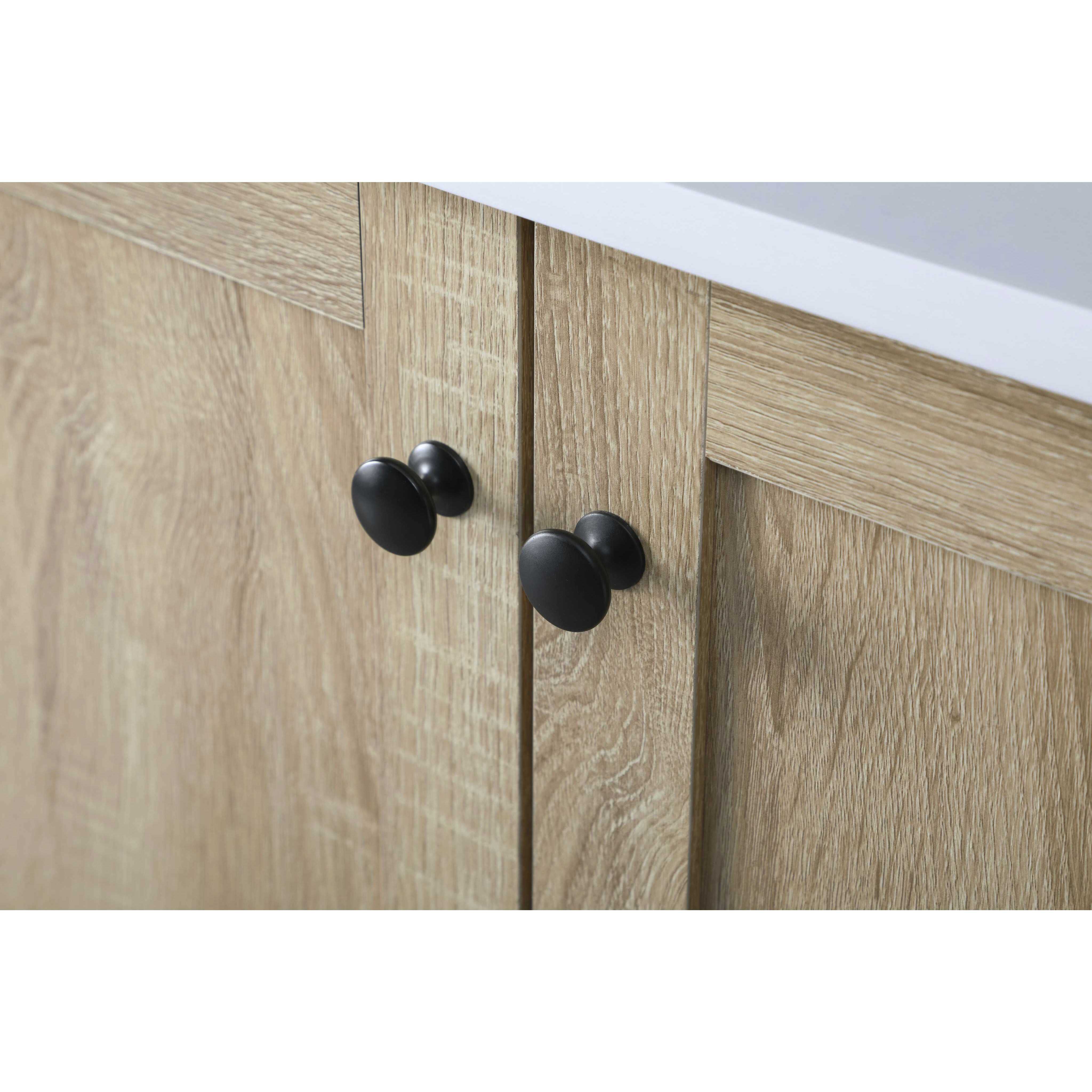 Soma 24 X 34 inch Mango Wood Bathroom Vanity Cabinet