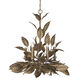 Seraphine 6 Light 28 inch Weathered Gold Chandelier Ceiling Light