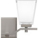 Myra 2 Light 15 inch Brushed Nickel Bath Light Wall Light, Medium