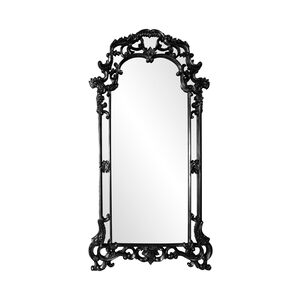 Imperial 85 X 44 inch Black Lacquer Wall Mirror, Rectangle
