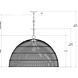 Senjyo 1 Light 36.25 inch Khaki Pendant Ceiling Light, Hiroshi Koshitaka Collection