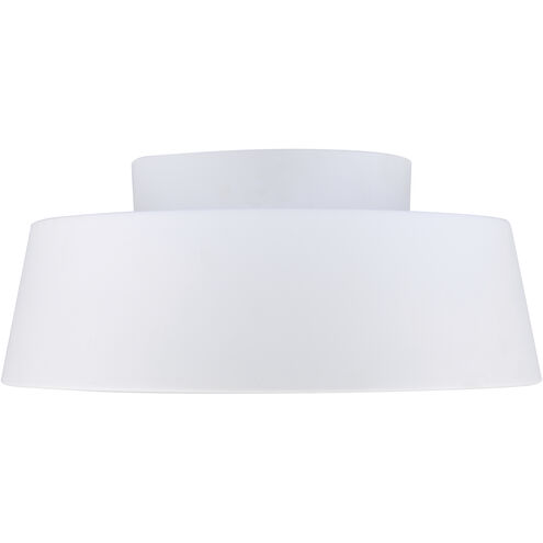 Adira LED 13.75 inch White Flush Mount Ceiling Light