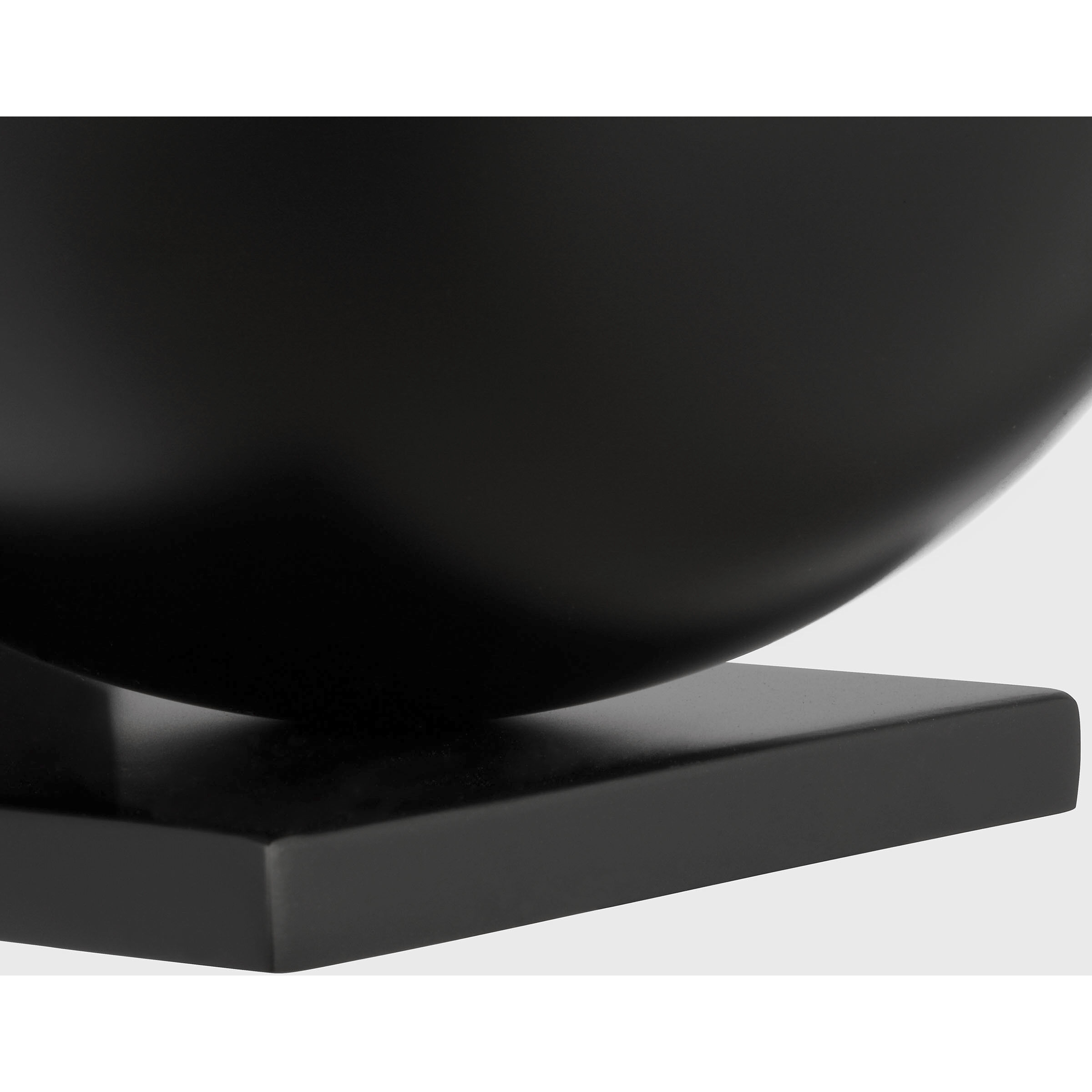 Sean Lavin Akova Wall Sconce Wall Light in Matte Black with Plated Brass