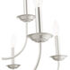 Estate 10 Light 30 inch Brushed Nickel Chandelier Ceiling Light