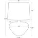 Avery 26.5 inch 150.00 watt Natural Table Lamp Portable Light