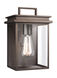 Chancellor 1 Light 10 inch Antique Bronze Outdoor Wall Lantern