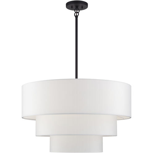 Manorwood 5 Light 28 inch Bronze Pendant Chandelier Ceiling Light