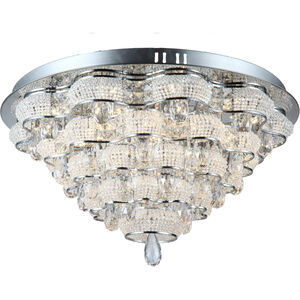 Imperial LED 23 inch Chrome Flush Mount Ceiling Light