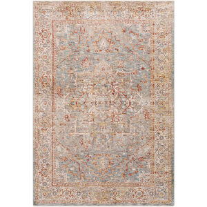 Mirabel 123 X 94 inch Teal Rug in 8 x 10, Rectangle