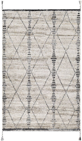 Birch 90 X 60 inch Light Beige Rug in 5 x 8, Rectangle