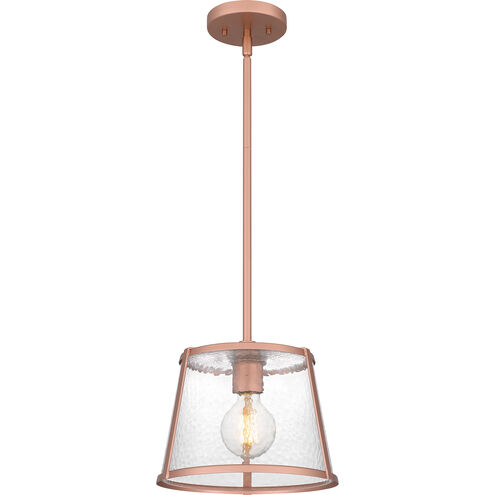 Labrant 1 Light 10.5 inch Matte Rose Gold Mini Pendant Ceiling Light