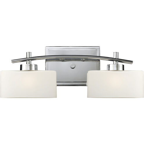 Eastbrook 2 Light 18 inch Polished Chrome Vanity Light Wall Light