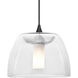 Spur 1 Light Black Cord Pendant Ceiling Light