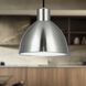 Chroma LED 12 inch Brushed Nickel Pendant Ceiling Light