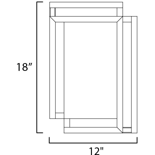 Penrose LED 12 inch Gold Wall Sconce Wall Light