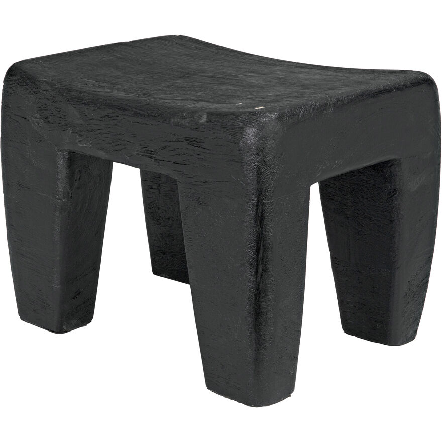 Sumo 12 inch Burnt Black Stool