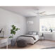 Techne 52 inch Matte White with Light Oak/Fresh White Blades Ceiling Fan