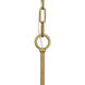 Loretta 6 Light 27 inch Gold Ombre Chandelier Ceiling Light, Design Series