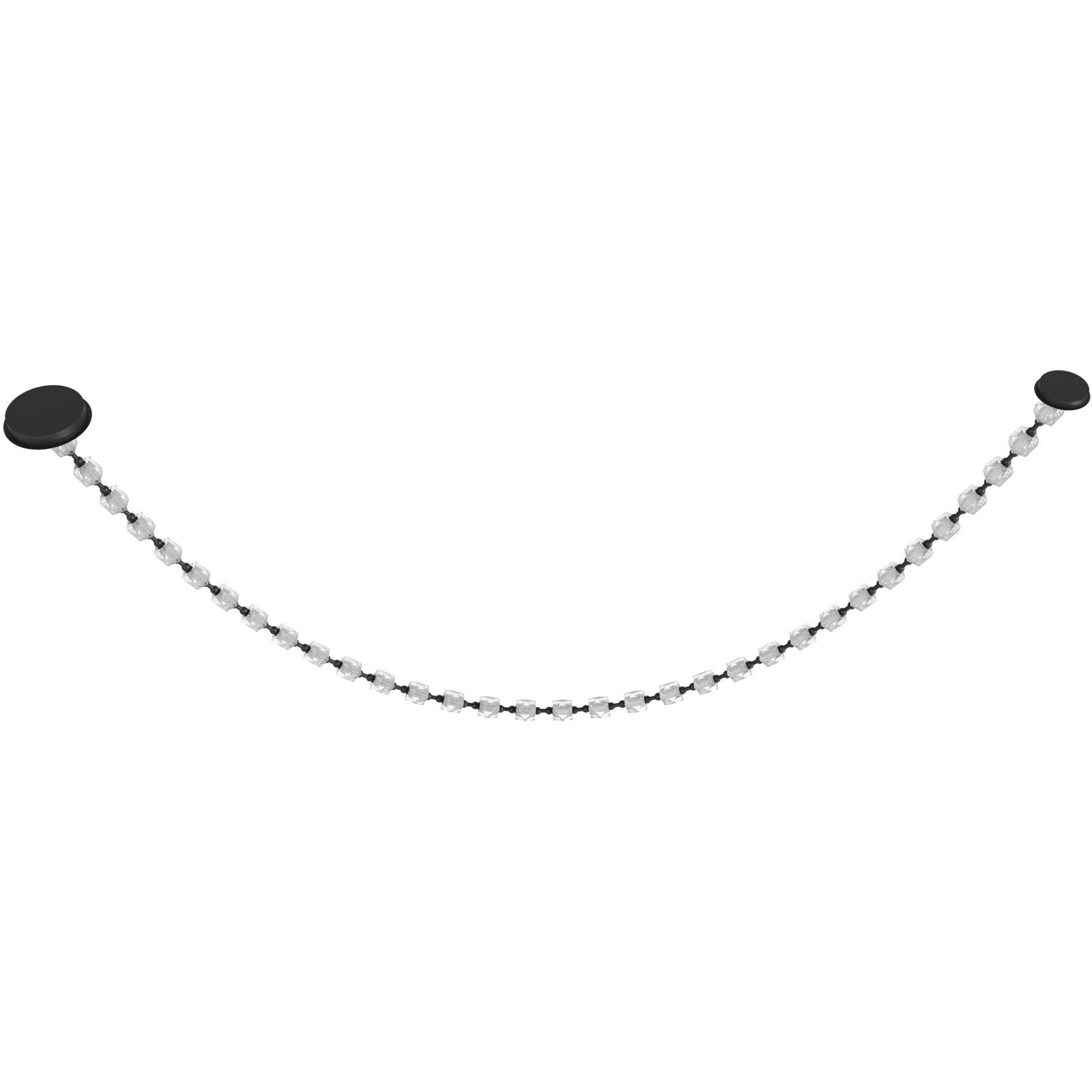 Beluga LED 13 inch Black Pendant Ceiling Light