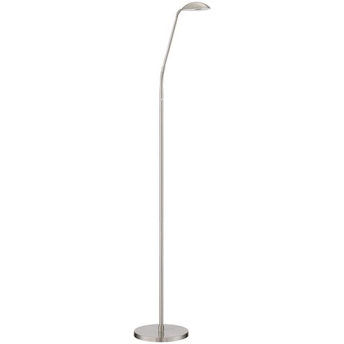 Ionn 60 inch 8.00 watt Satin Nickel Floor Lamp Portable Light