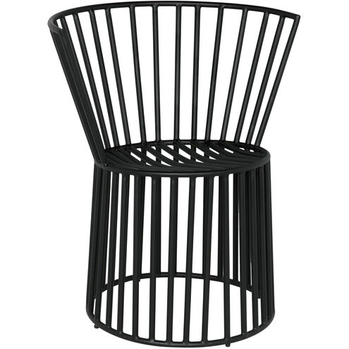 Ellsworths Matte Black Occasional Chair