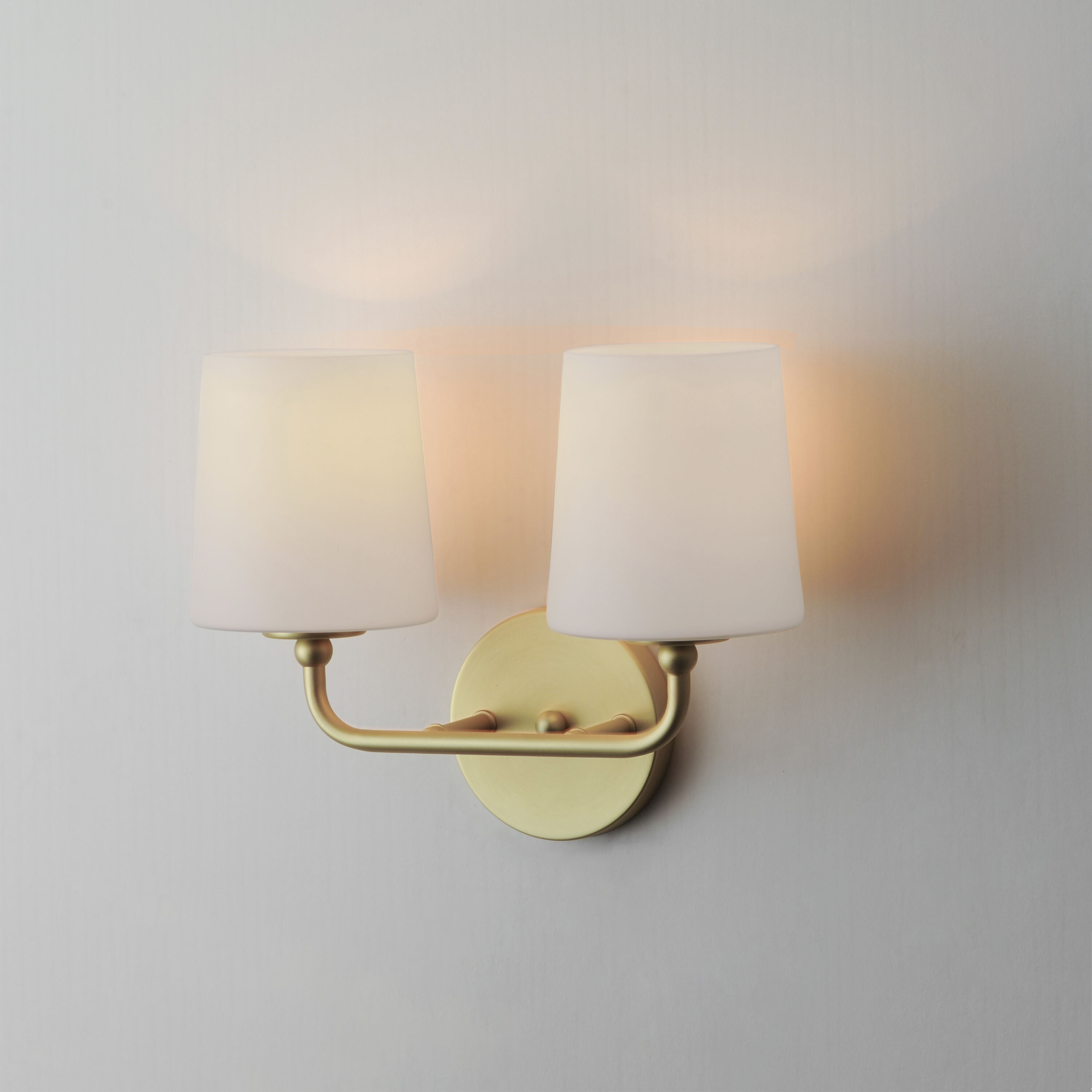 Bristol 2 Light 13 inch Satin Brass Wall Sconce Wall Light